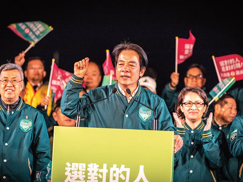 Lai Ching-te, candidatul Partidului Democrat Progresist (DPP), este favorit la câștigarea alegerilor în Taiwan - Foto: Profimedia Images