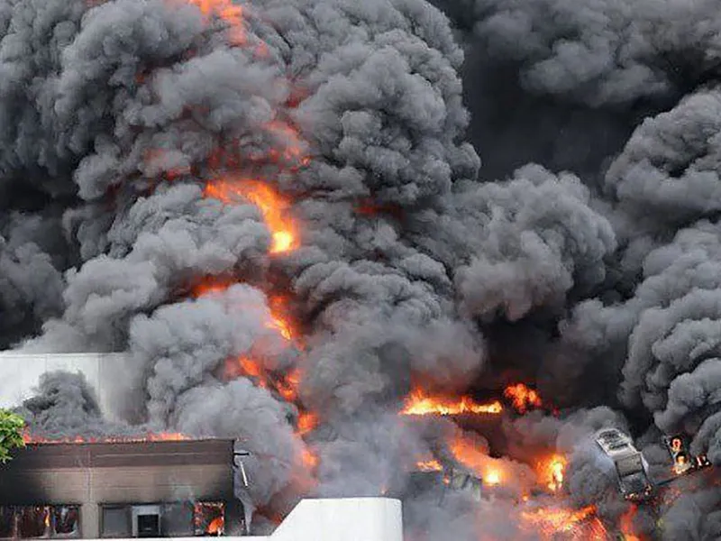 Incendiu la o fabrică din Berlin legată de fabricarea rachetelor pentru Ucraina - Foto: profimedia Images