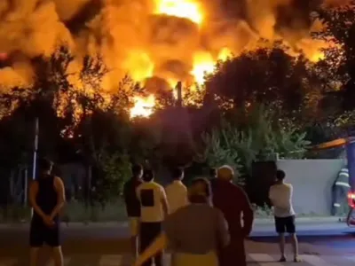 Incendiu Sectorul 1 - Foto: Facebook