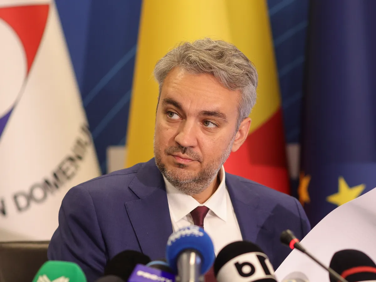 George Niculescu, preşedintele ANRE, în conferinţă de presă - Foto: INQUAM PHOTOS/Octav Ganea