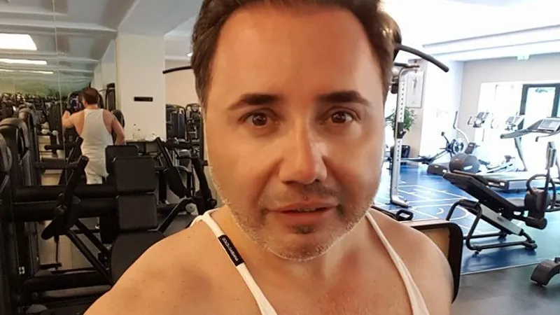 Cristian Rizea în maiou la Chișinău/FOTO: newsmaker.ro