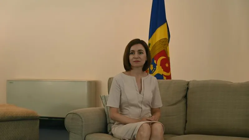 Maia Sandu, președinta R. Moldova- Foto: Profimedia Images
