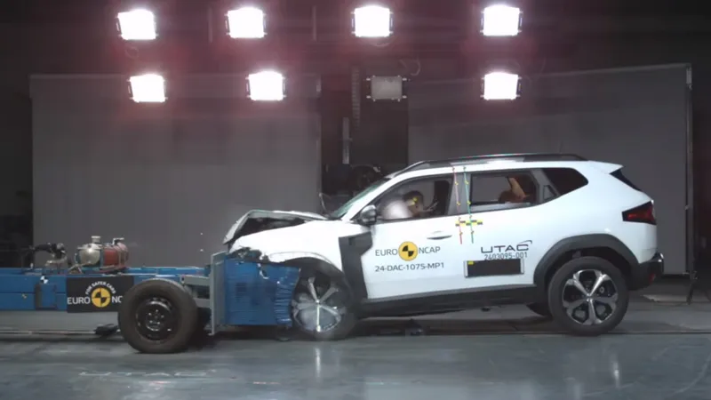 Dacia Duster III, 3 stele de siguranță Euro NCAP în caz de accident. Care sunt punctele slabe - Foto: captură video