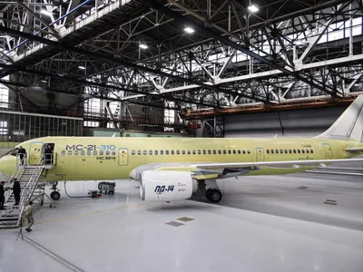Avionul rusesc MC-21-310 - Foto: Profimedia Images