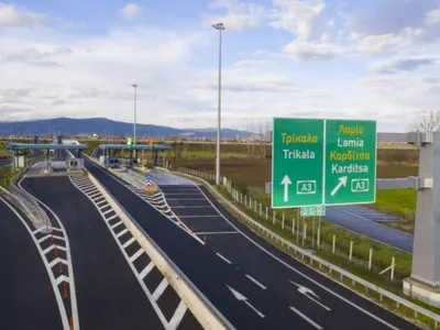 Grecia inaugurează în sfârșit „Autostrada celor Trei Porturi” - Foto: kentrikiodos.gr