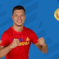 Sportivul Apor a câștigat medalia de aur la teqball - Foto: Facebook
