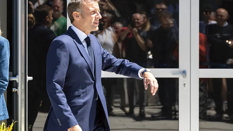 Rezultatele alegerilor europarlamentare l-au făcut pe Emmanuel Macron să dizolve Adunarea Națională și să convoace alegeri anticipate - Foto: Profimedia Images