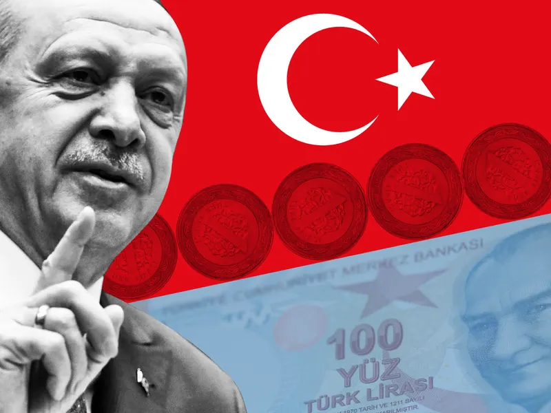 Erdogan a spus că va continua politica sa economică, lira turcească a atins un nou minim istoric. / Foto: ft.com