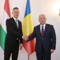 Szijjarto și Aurescu - Foto: MAE
