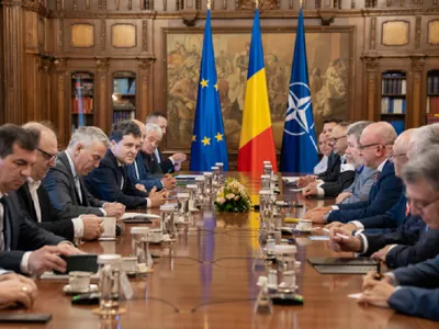 Președintele Nicușor Dan, întâlnire cu sindicatele- Foto: Administrația prezidențială