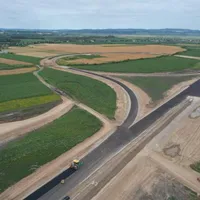 Despăgubire-record, obținută în instanță pe traseul autostrăzii A7. De la 40.000 €, la 14.500.000 € - Foto: Facebook/Compania Nationala de Administrare a Infrastructurii Rutiere - Imagine cu rol ilustrativ