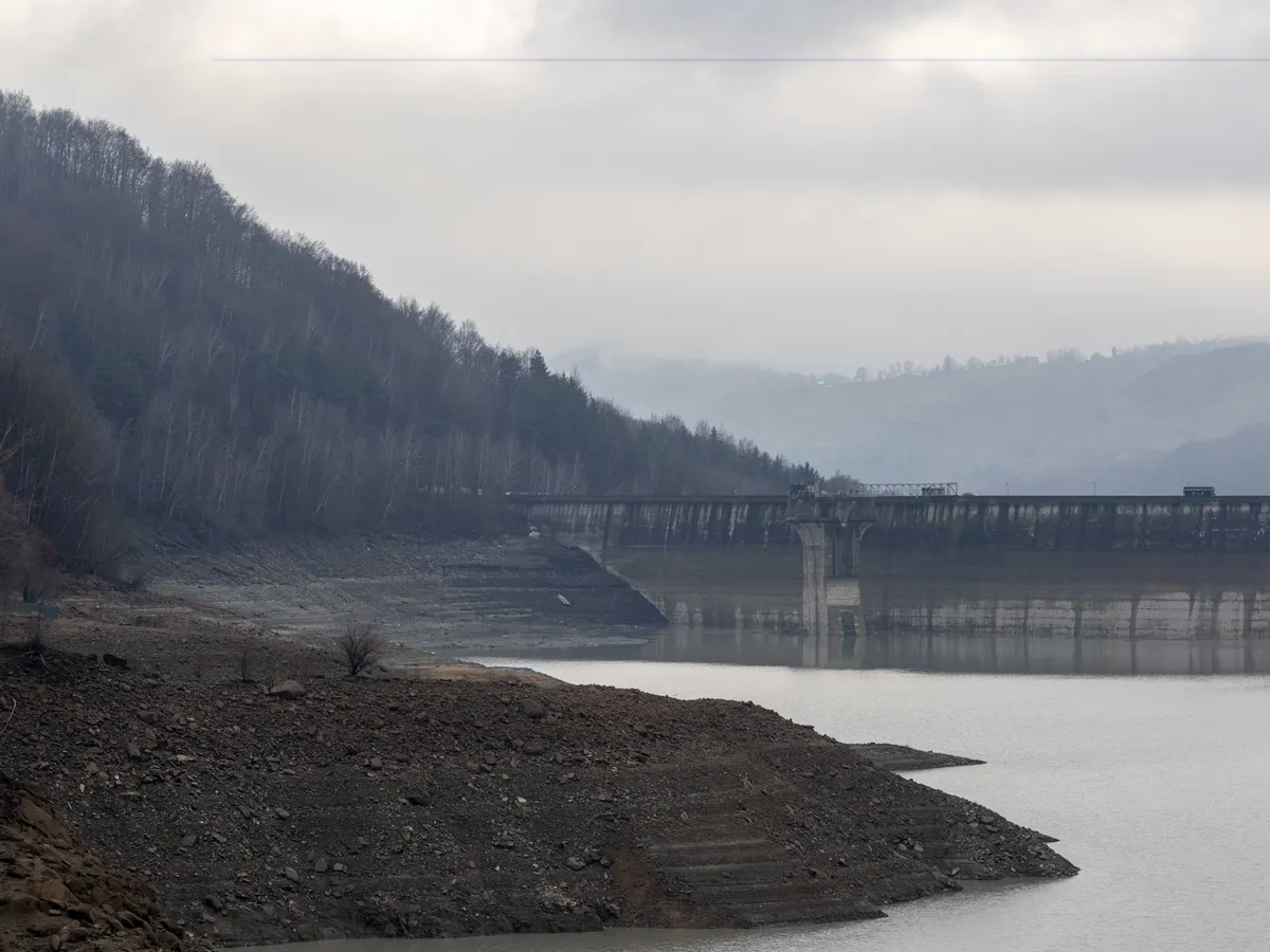 Barajul Paltinu Foto: INQUAM Photos/ Ovidiu Micsik