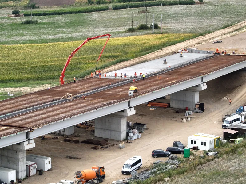 Autostradă în construcție - Foto: Facebook/ Ciprian Șerban