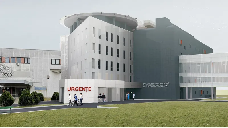 Primul centru de arși gravi se construiește la Spitalul Județean de Urgență din Timișoara. - Foto: Ministerul Sănătății