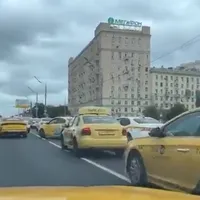 Moscova blocată - FOTO: Twitter