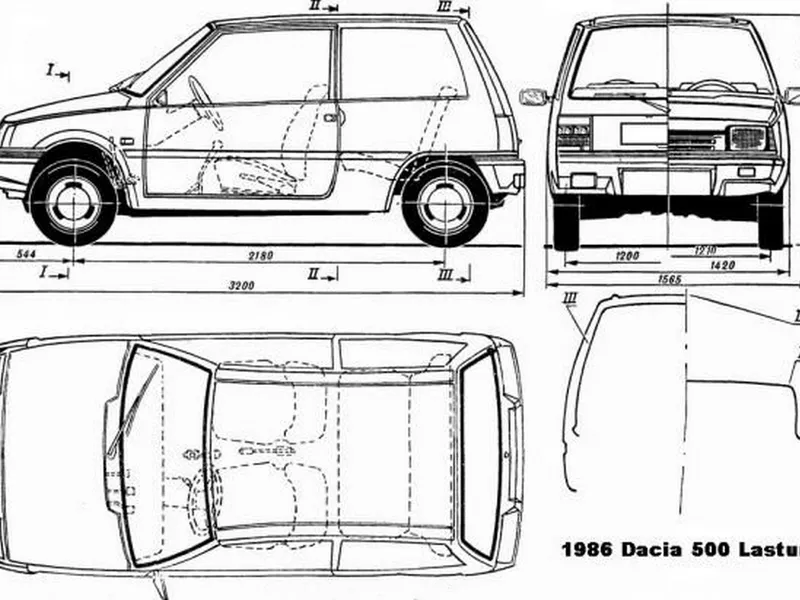 Lăstunul, Dacia 500, o idee românească modernă în anii 1980 ucisă de industria comunistă - Foto: DaciaSport.3xforum