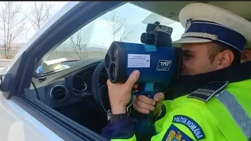 Gălățean cu pers=misul de doar o lună, prins cu 135 km/h / Foto: bzb.ro