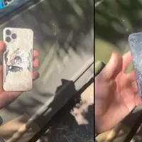 VIDEO Cum i-a salvat viața un Iphone 11 PRO unui soldat ucrainean/Coja newsweek
