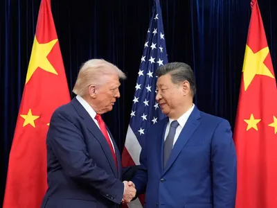 Donald Trump și Xi Jinping - Foto: Profimedia images