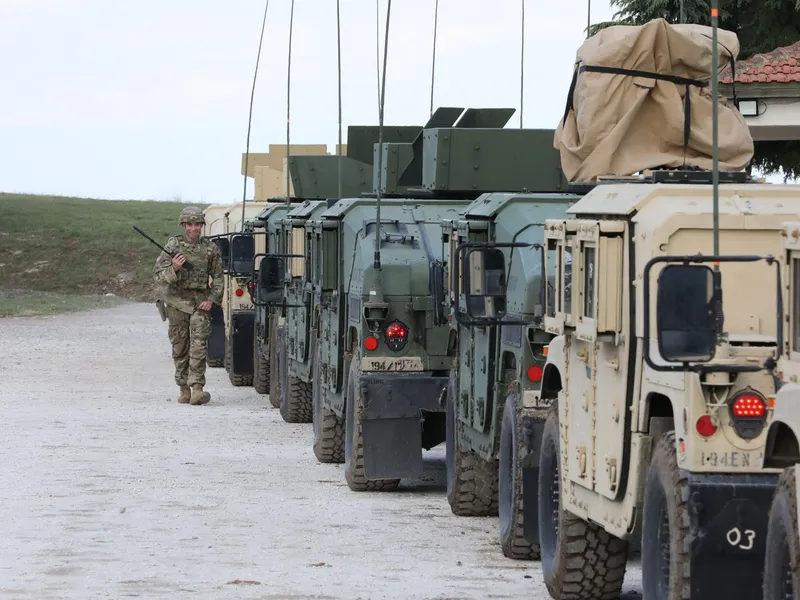 Armata americană în Zona de Antrenament Petrochori, din Grecia, anul acesta - Foto: Profimedia Images
