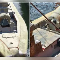 Misterul bărcii găsită de România lângă Tuzla, explicat de Rusia: Navă de bruiaj periculoasă - Foto:  captură video/Telegram/Two Majors