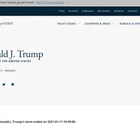 Departamentul de Stat anunţă sfârşitul mandatelor lui Trump şi Pence cu nouă zile mai devreme/FOTO: News.ro