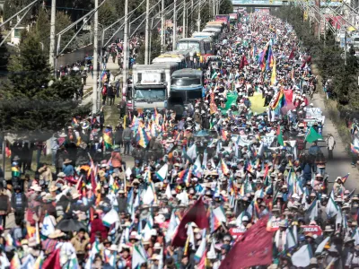 Bolivia fierbe. Manifestații: Sute de oameni cer candidatura lui Evo Morales, deși este ineligibil - FOTO: Profimedia (imagine cu rol ilustrativ)