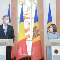 Klaus Iohannis și Maia Sandu/FOTO: presidency.ro