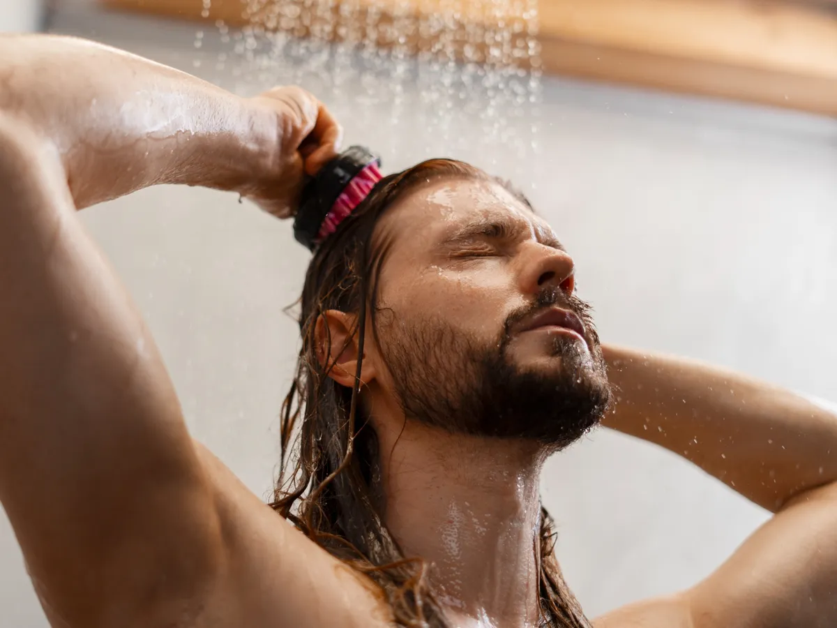 Bărbat care face duș - Foto: Freepik (Imagine cu rol ilustrativ)