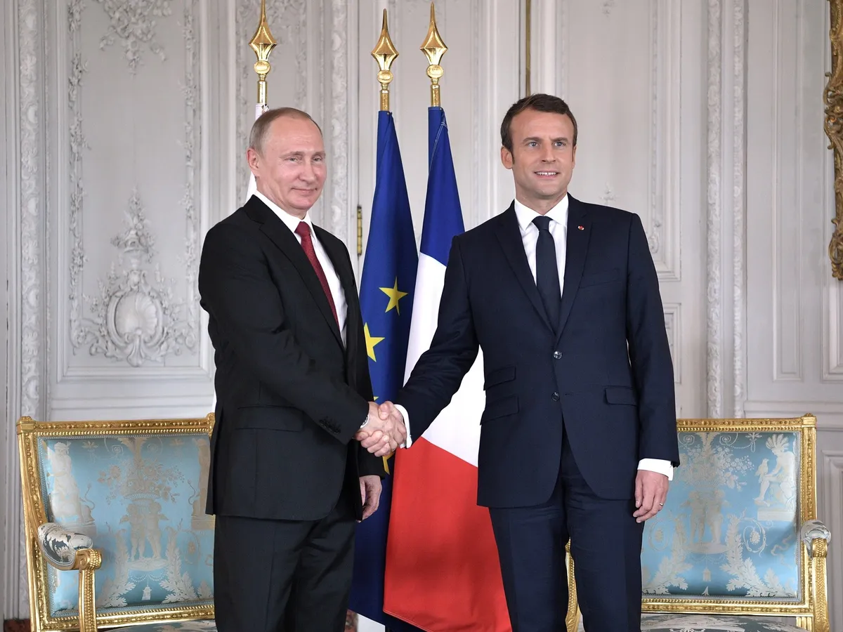Macron vede următoarele zile decisive pentru Ucraina după întâlnirea cu Putin/FOTO: ft.com
