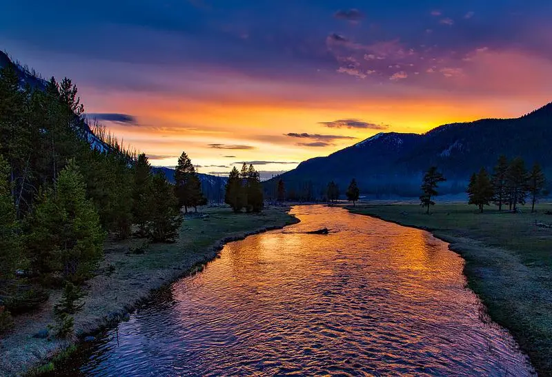 Parcul Național Yellowstone a fost închis din cauza ploilor torențiale/ FOTO: pixabay.com