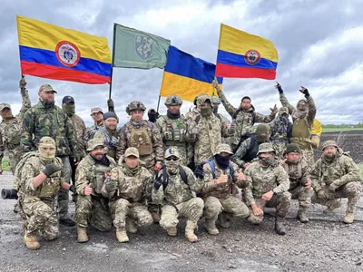 Soldați columbieni care luptă pentru Ucraina - Foto: Profimedia images - Caracter ilustrativ