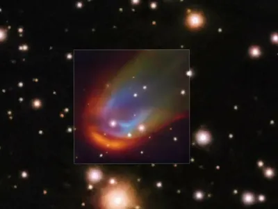 Stea curcubeu Foto: Live Science