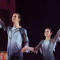 Alesia Petrosian şi Petr Gumennik, mari patinatori ruşi - Foto: Profimedia Images