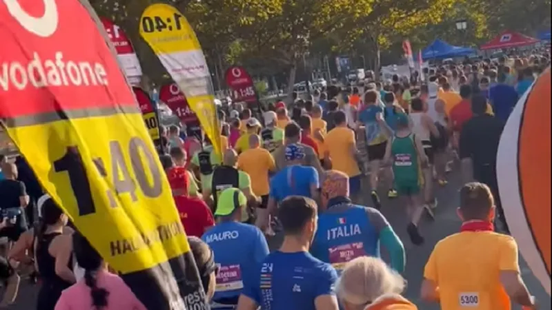Cine era bărbatul care a murit la Maratonul București? Medicii nu l-au mai putut salva - Foto: captură facebook/ Maraton București