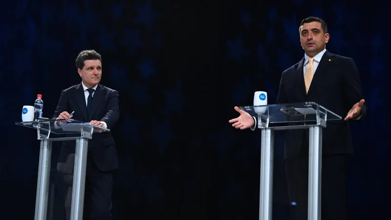Nicușor Dan, confruntare la George Simion acasă. Dezbatere la România TV, ora 20:00 - Foto: Profimedia Images
