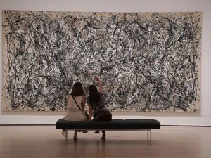 Lucrarea "Autumn Rhythm (Number 30)", 1950 /Jackson Pollock Foto: (caracter ilustrativ)Profimedia Images (august 2020)