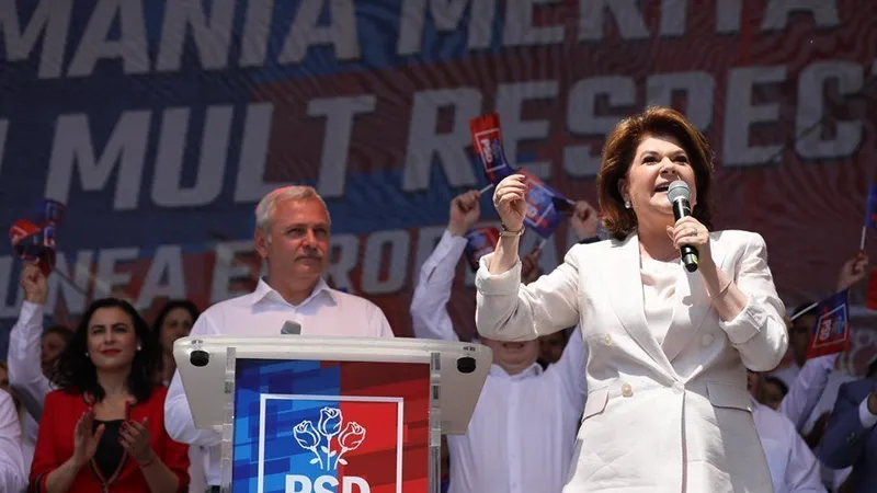Rovana Plumb, pe când urla mânată de Dragnea/FOTO: facebook.com
