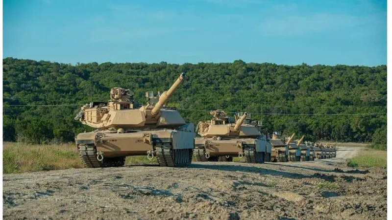 Tancuri Abrams-Foto: Foto: General Dynamics Land Systems