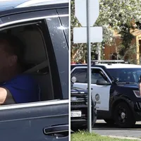 „Terminatorul” a accidentat o biciclistă în Los Angeles. Femeia a virat brusc pe banda lui Arnold - FOTO: Profimedia
