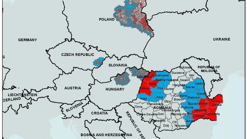 Evoluția focarelor de pestă porcină. SURSA: Comisia Europeană