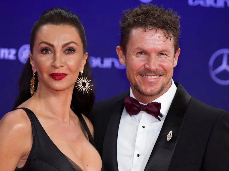 Mihaela Rădulescu și Felix Baumgartner în cadrul unui eveniment (imagine cu rol ilustrativ)