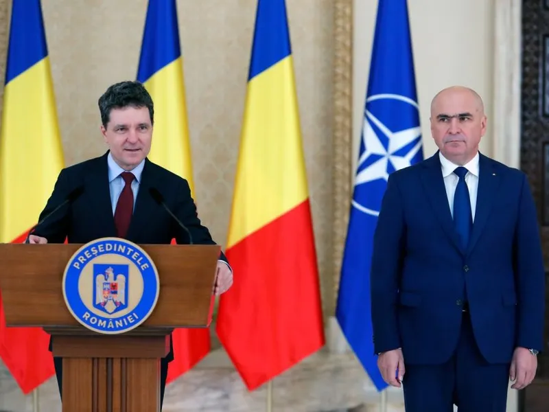 Momentul anterior: Preşedintele Nicuşor Dan îl desemnează pe Ilie Bolojan premier - Foto: Profimedia Images