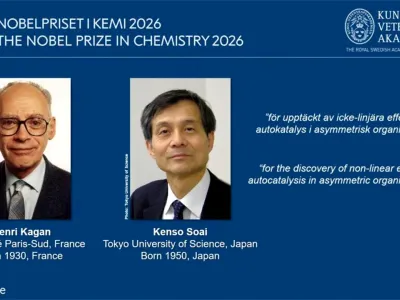Premiul Nobel pentru Chimie 2026, acordat cercetătorilor Henri Kagan și Kenso Soai. Au mister au deslușit? - captură video YouTube/Nobel Prize