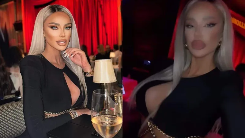 Bianca Drăgușanu, show lasciv toată noaptea, în Dubai, pe muzică orientală. / Foto: spynews.ro