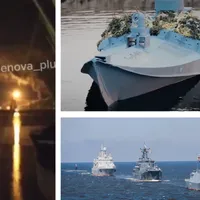 Atac ucrainean cu drone maritime în inima Flotei Ruse a Mării Negre din Novorossisk - Foto: Profimedia images
