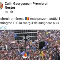 Călin Georgescu, preferatul AUR și Sputnik, se solidarizează cu protestatarii violenți. Sursa: Facebook
