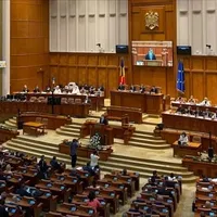 Parlamentul României, „călcat” de hoți noaptea în în noaptea de Crăciun/FOTO: Facebook/Parlamentul României