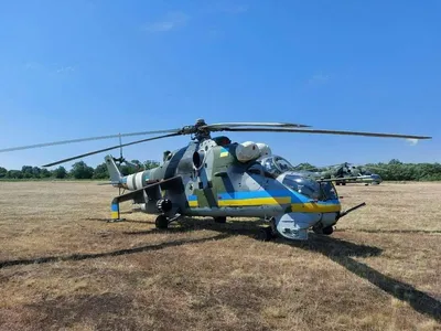 Elicopterul Mi- 24B este un amestec de avion de atac și vehicul de luptă de infanterie/ Foto: Facebook/ Forțele Aeriene Ucrainene