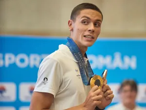 David popovici, la Jocurile Olimpice de vara trecută - Foto: Profimedia Images